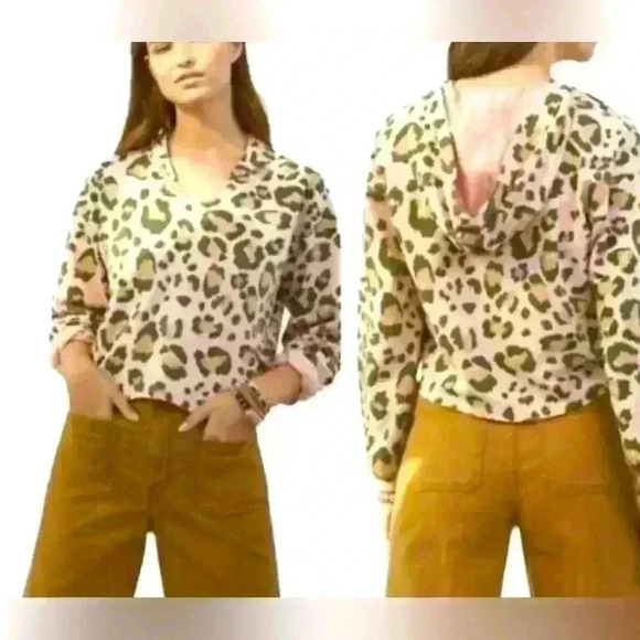 Show Me Your MuMu Tops - Show Me Your Mumu Kit Hoodie Cheetah Sista sz small